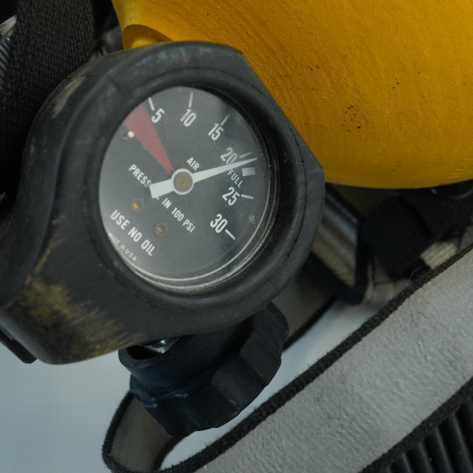 MSA Ultralight II Tank Harness Air Mask SCBA AS IS AS FOUND