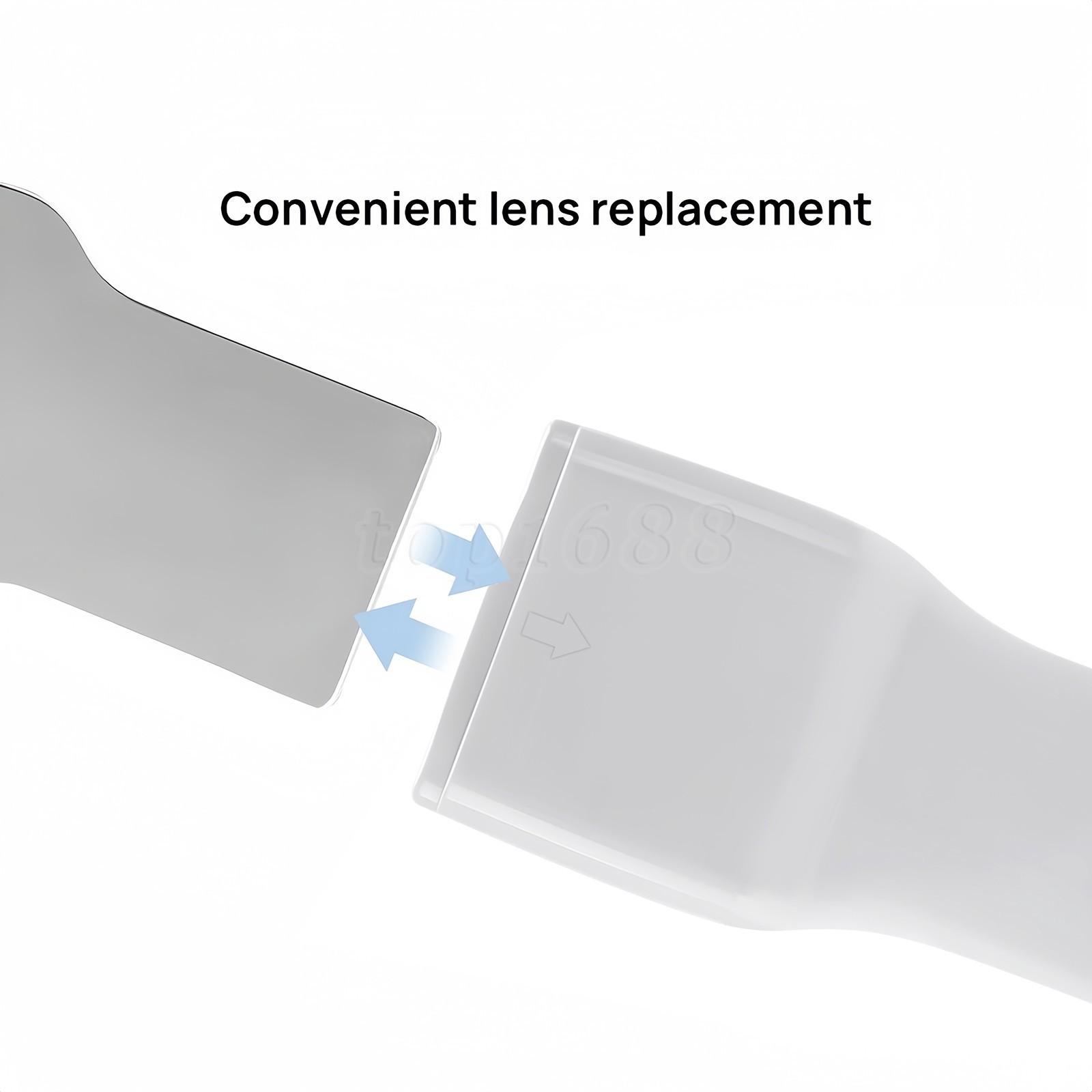 Dental Occlusal Mirror Fog Free LED Intra Oral Photo System Reflector 4*Mirror