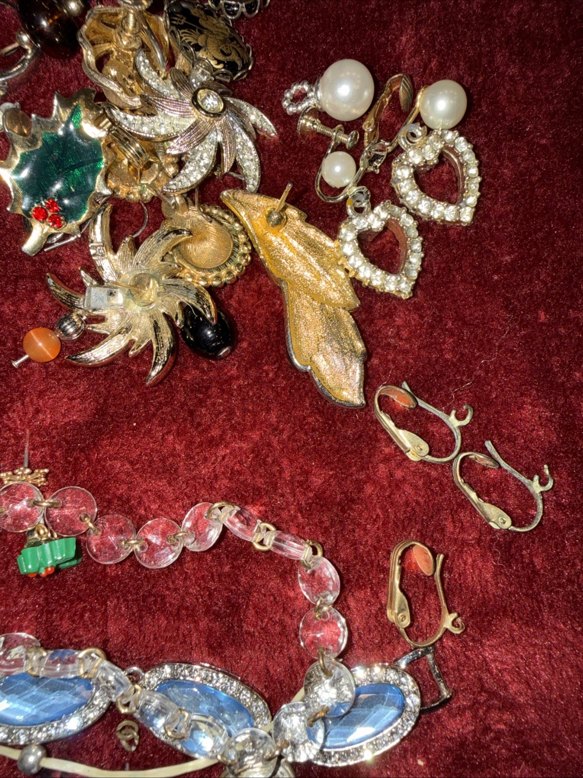 Broken / Mixed Small Lot Jewelry for Crafts Repurpose