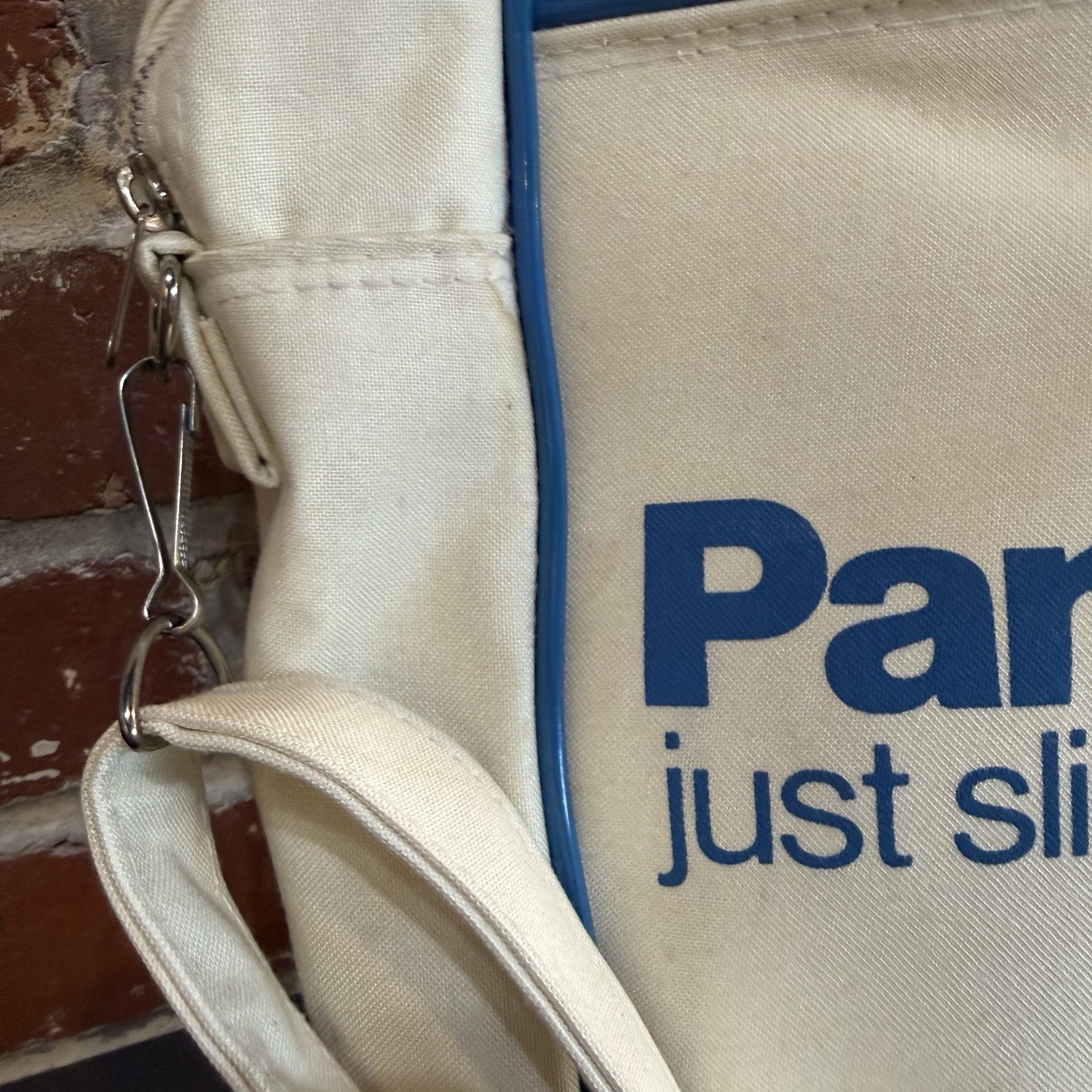 Rare Vintage Technics Record Travel Bag 1970s Vinyl LP DJ Bag Panasonic