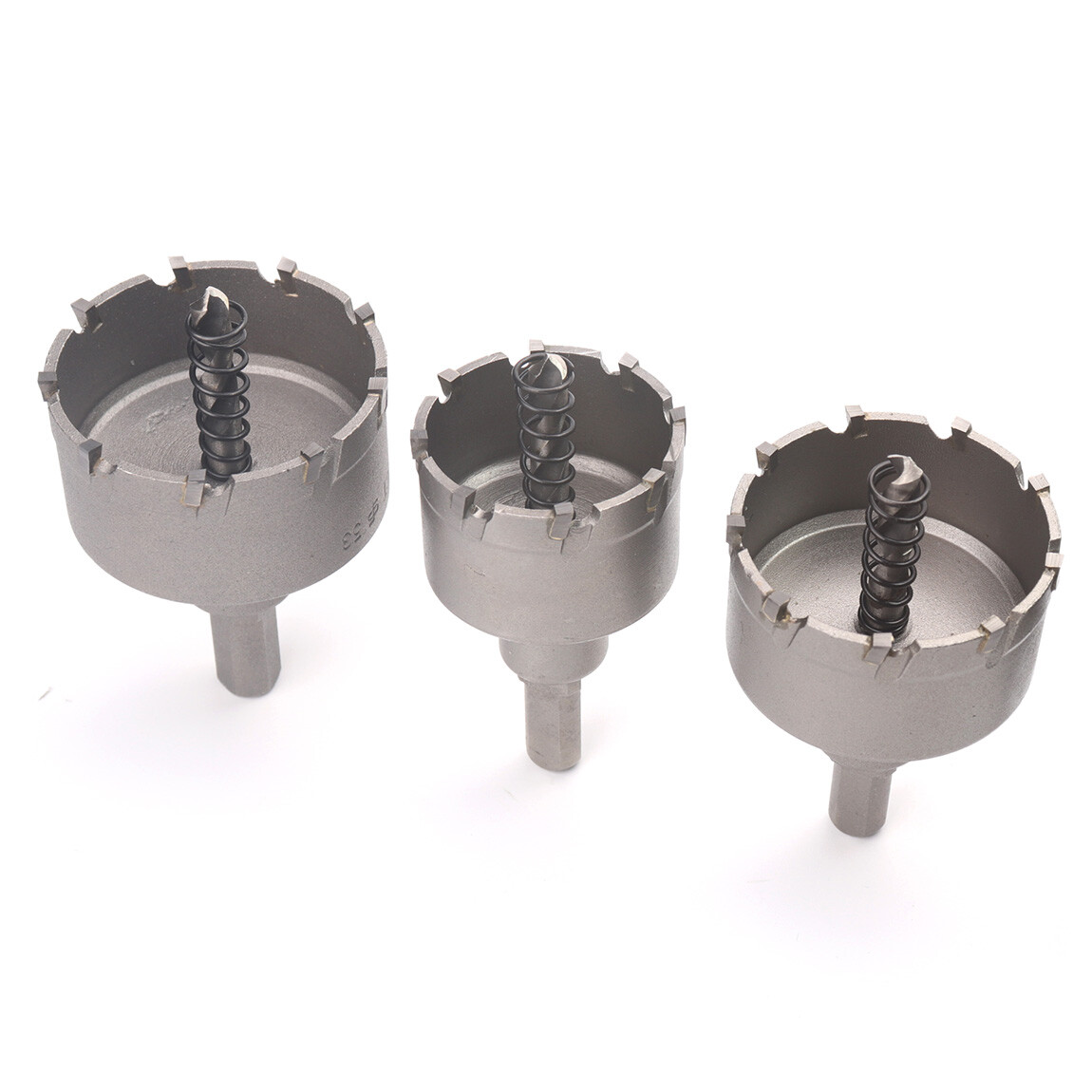 12 Sizes Hole Saw Drill Bit Kit - Stainless Steel for Wood & Meta