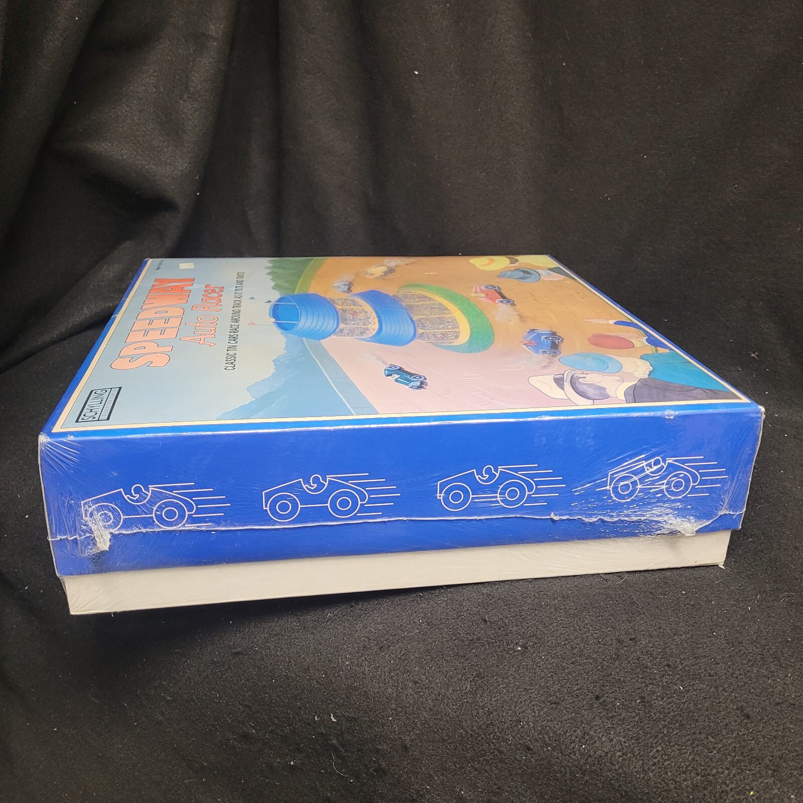 Retro Schylling Speedway Auto Racer Tin Racers Game Toy SEALED