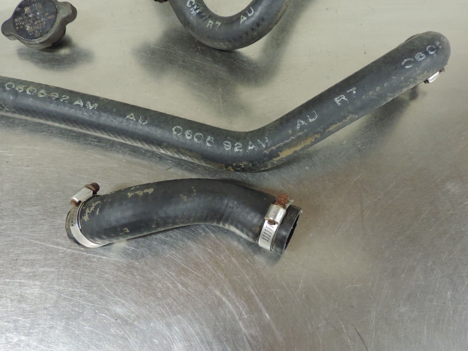 1988 Kawasaki Mule 1000 KAF450 Radiator Hoses Fill Neck Thermostat Housing