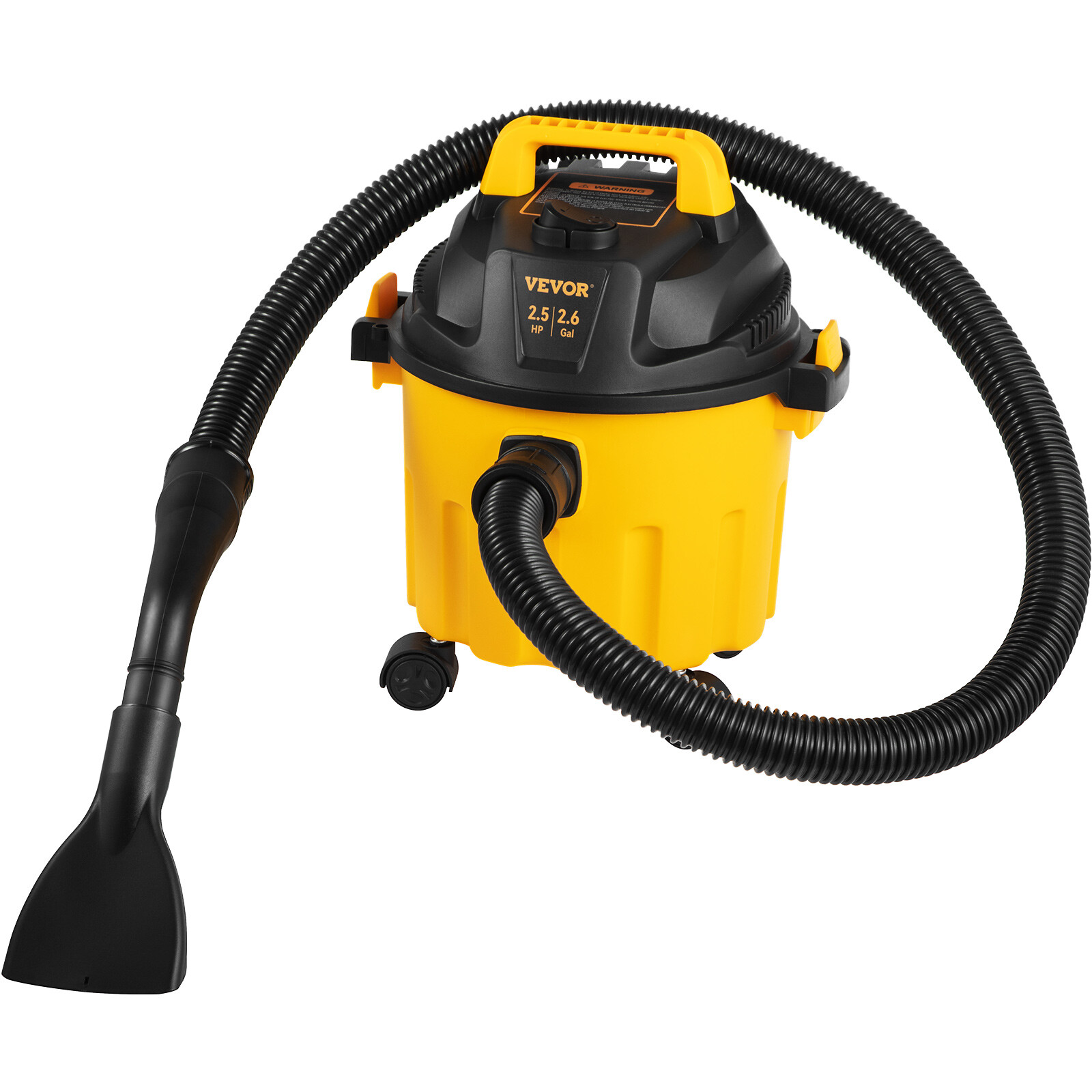 Wet Dry Vac Vacuum Cleaner 2.6 Gallon 2.5 Peak HP 3in1 Shop Vac Blower Cleaner