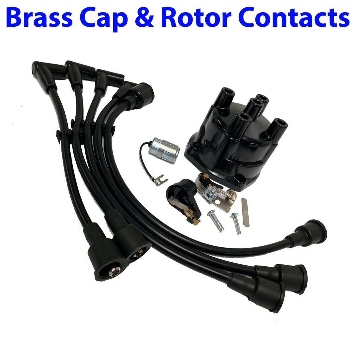 MerCruiser OMC Tune-Up Kit   GM 2.5 3.0L Distributor Cap Rotor Points Plug Wires