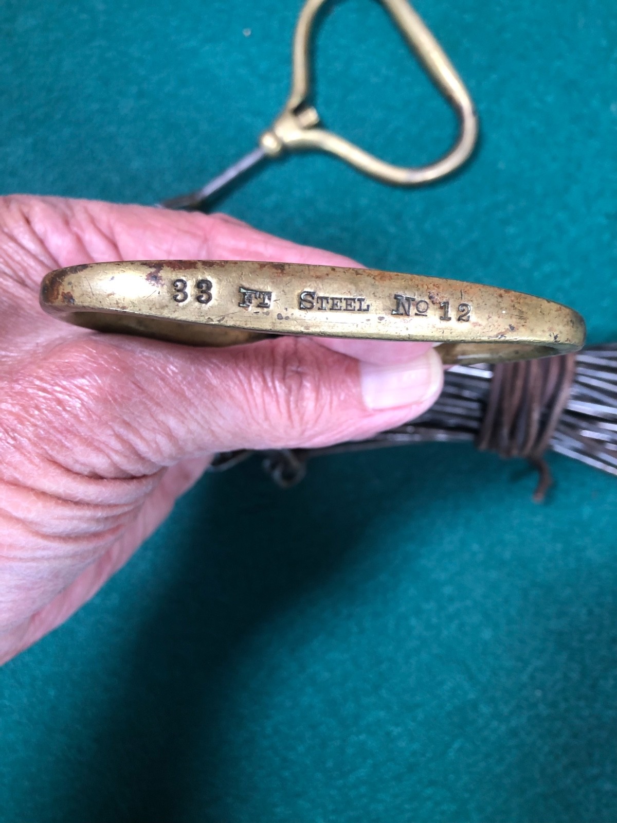 Antique Gurley Gunter Land Surveyors Chain