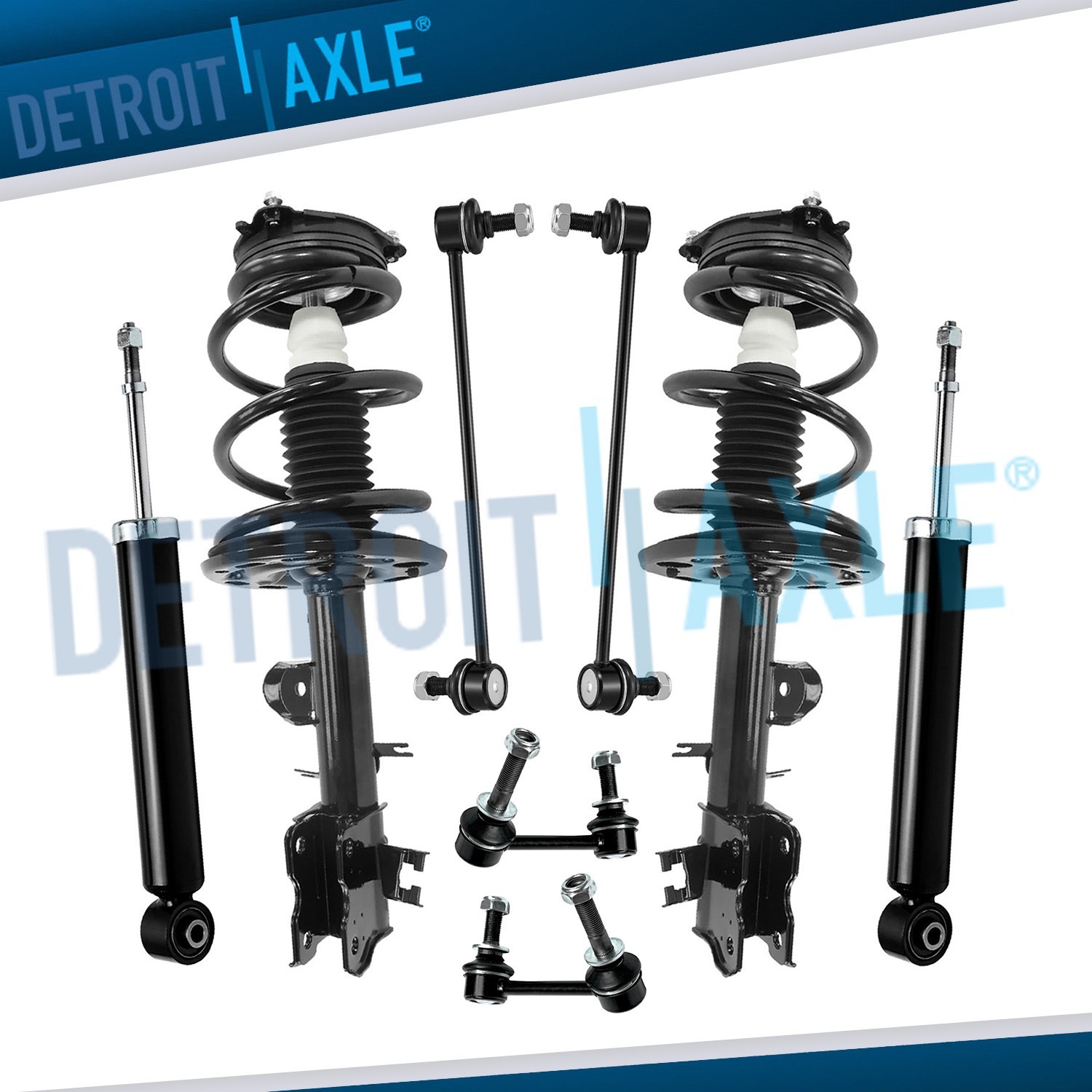 Front Struts Rear Shocks Suspension Kit for Nissan Pathfinder INFINITI JX35 QX60