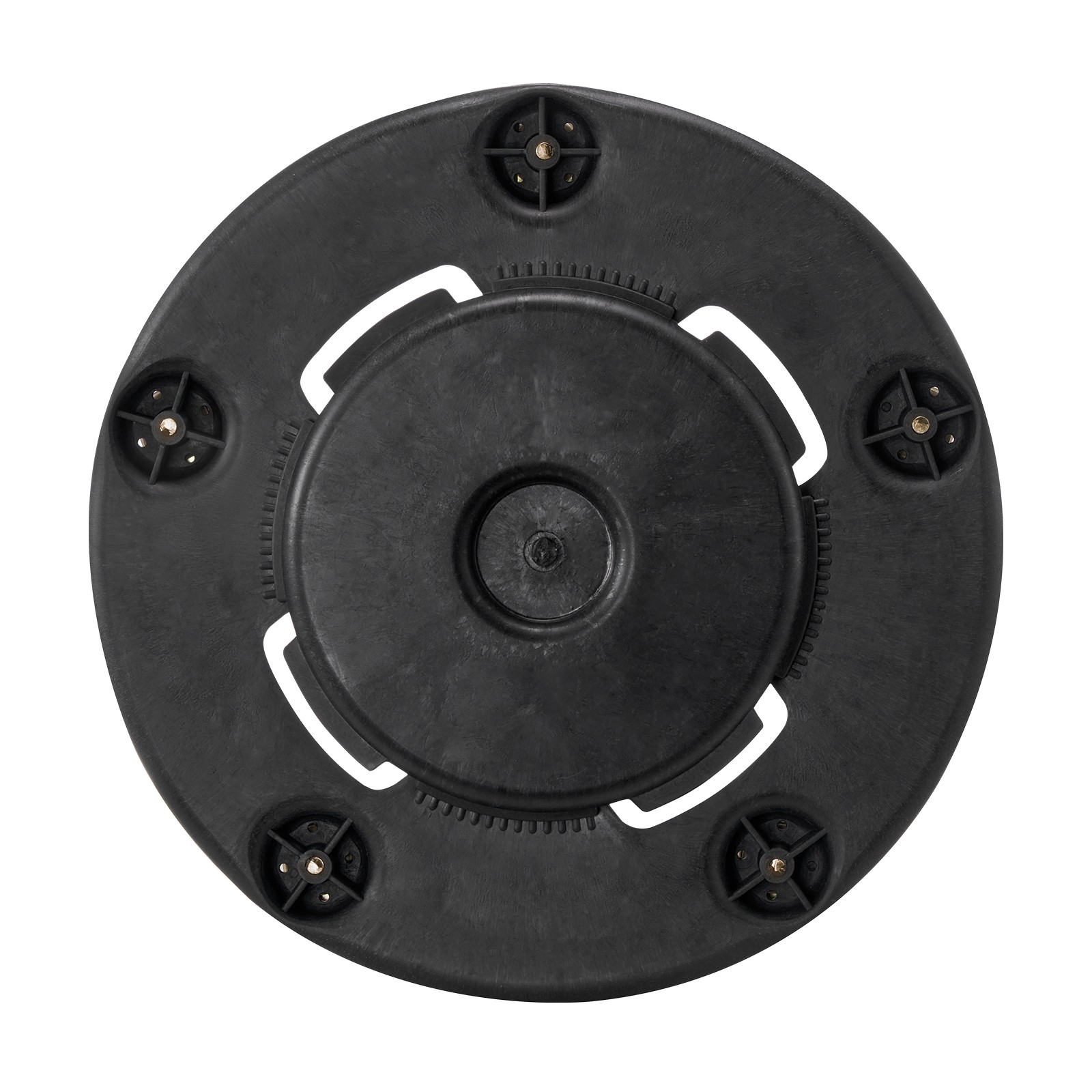 Round Trash Can Dolly Fit 20, 32, 44, 55 Gal Garbage Container 500lbs