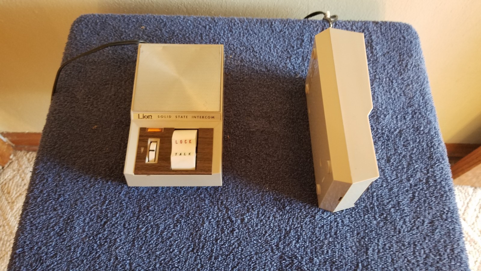 Lion Solid State Intercom Japan AS IS Prop Display NOT WORKING Vintage Pair