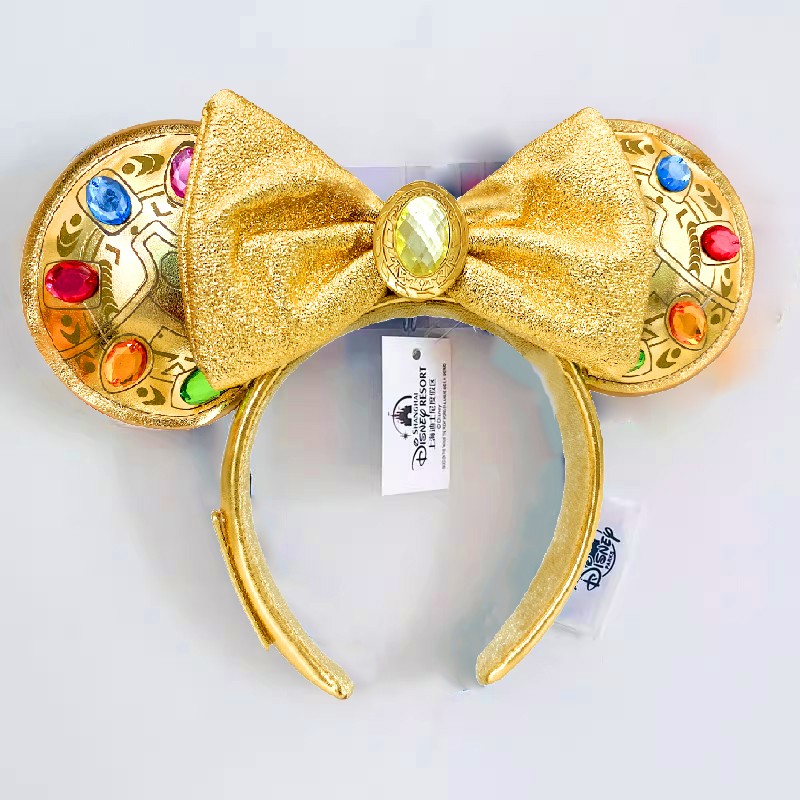 Loungefly Disney Parks Marvel Thanos Infinity Stone Minnie Ears Headband