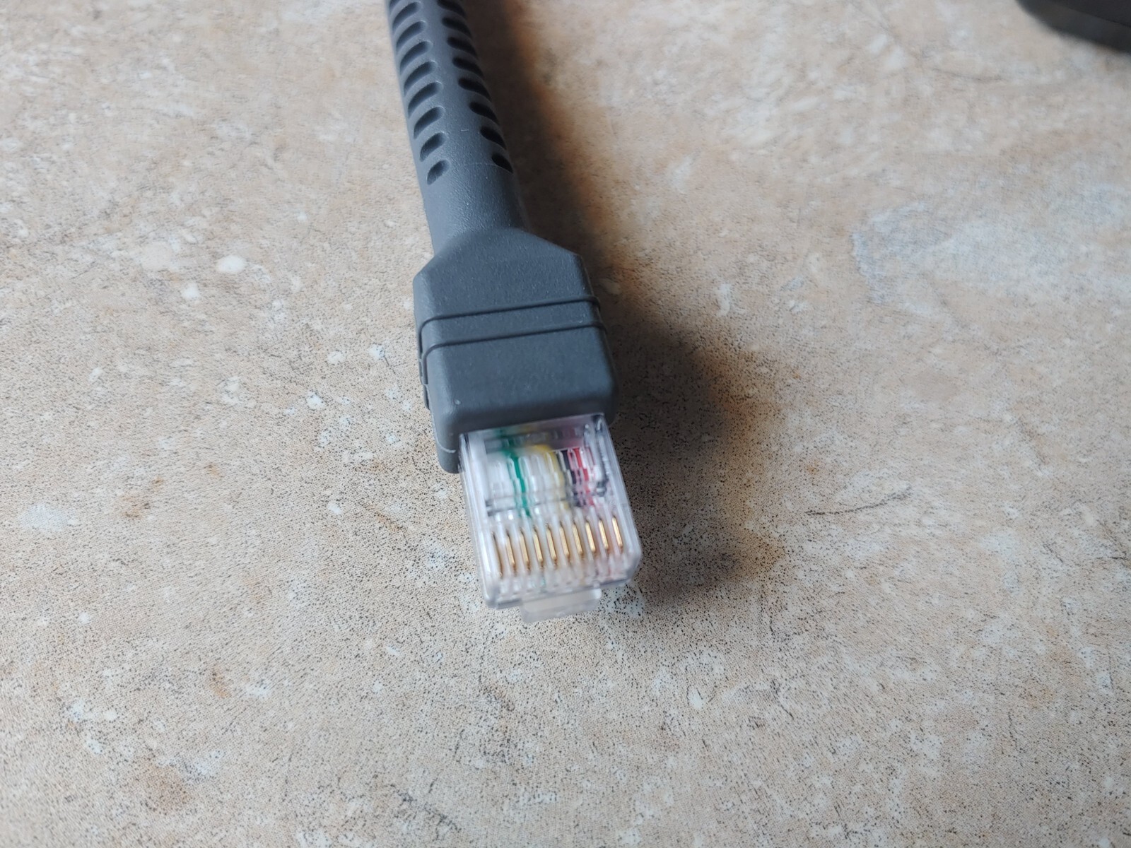 Symbol Scanner Cable For Verifone Ruby 2, CI, C18, Topaz XL on COM8 RJ50 to RJ45