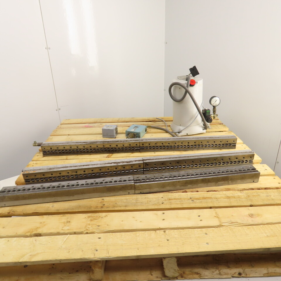 Wila Hydraulic Press Brake Die Clamping System For 10' (120") W/ Power Unit