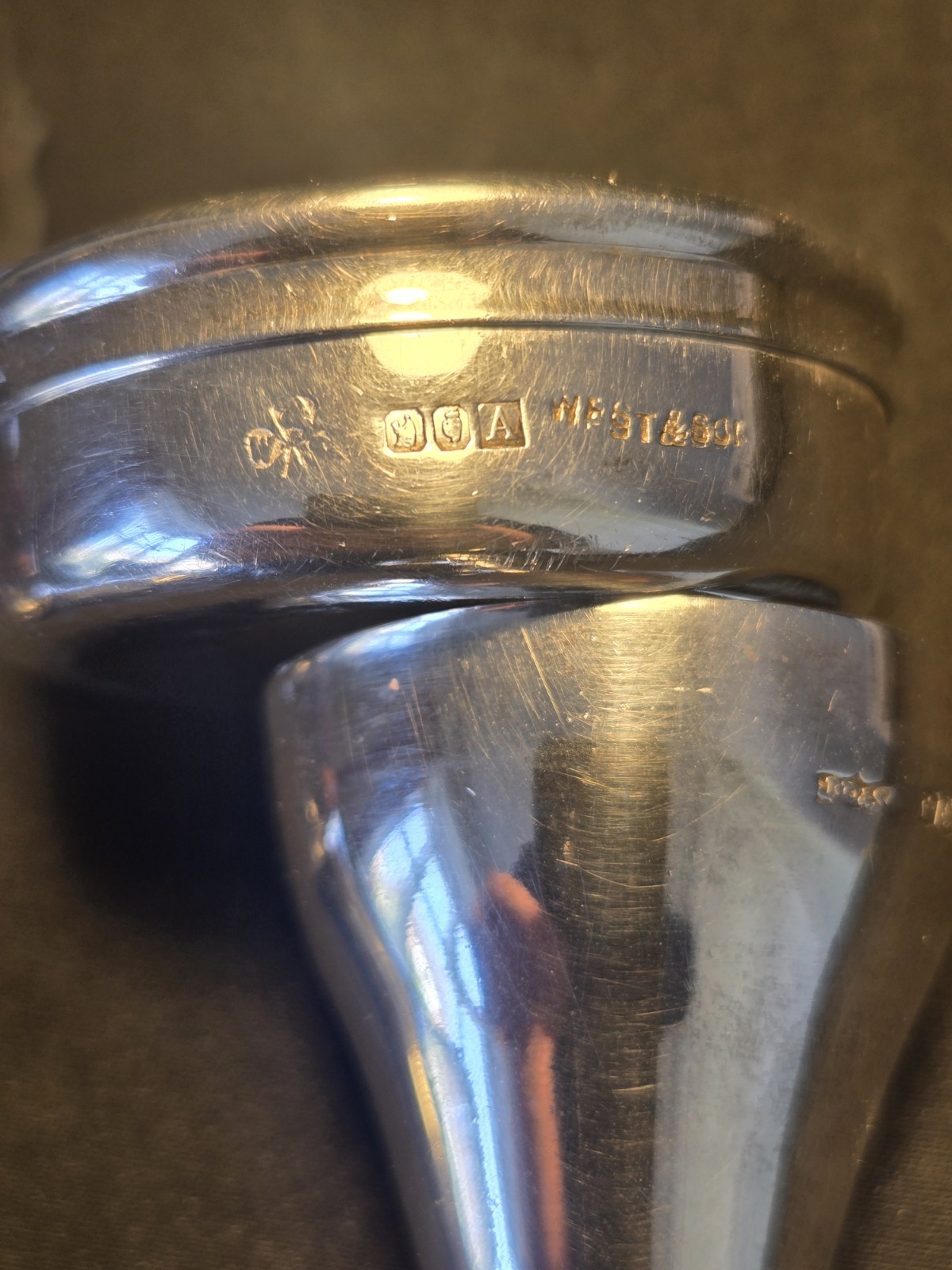 Antique Solid Silver Travelling Communion Set Sheffield 1936 125g Ecclesiastical