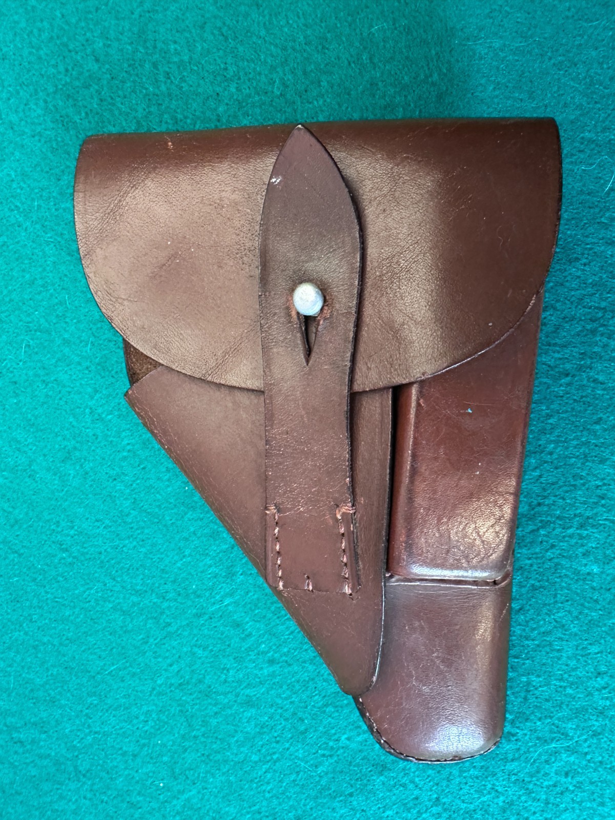 Walther PPK Holster German 1941 Date Brown Leather Original GUN IS NOT INCLUDED!