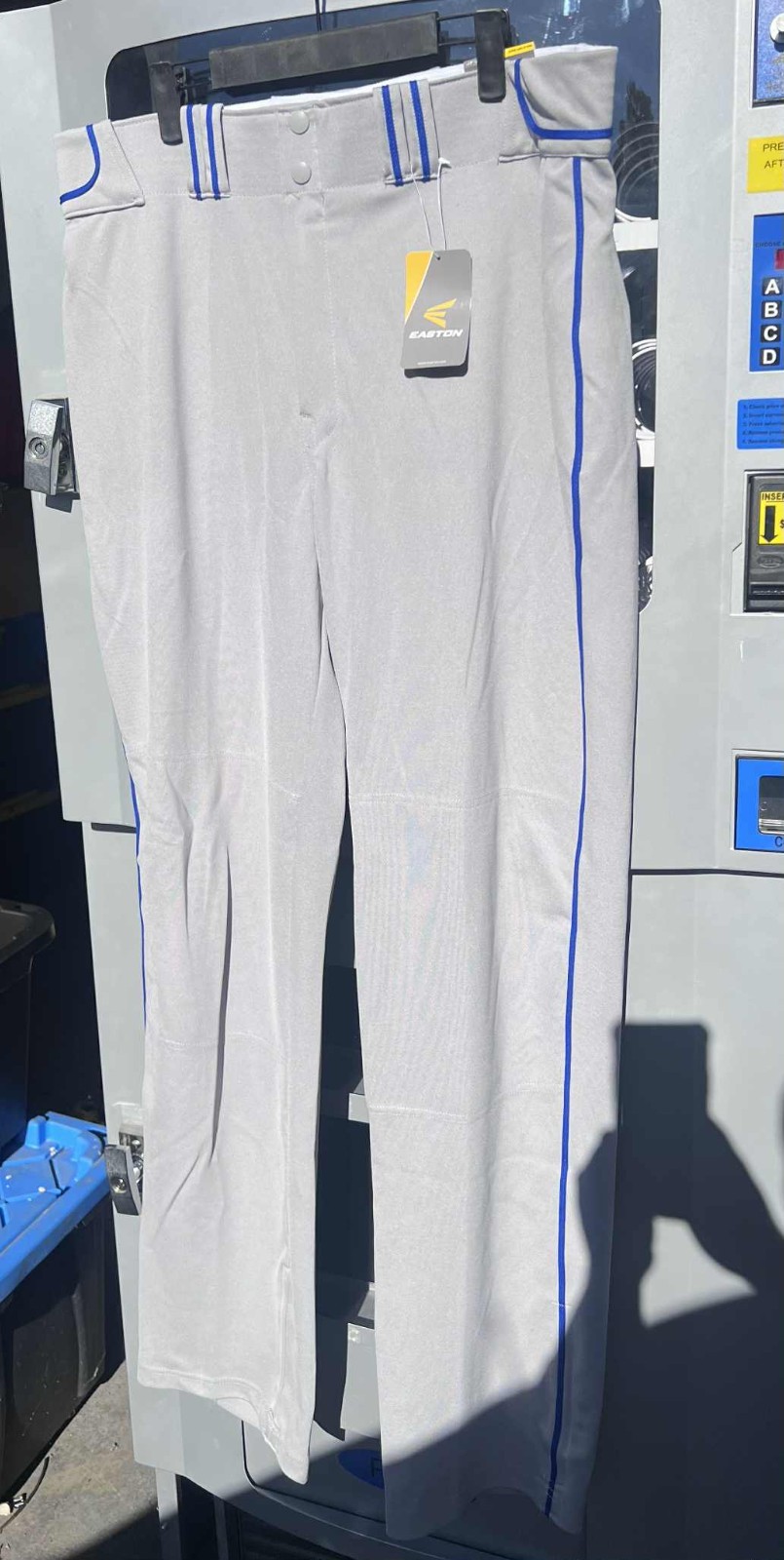 Easton Grey/Royal Blue Baseball Pants New