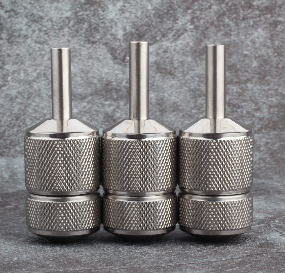 22-30mm Stainless Steel Self-lock Tattoo Grip Self Locking Tattoo Machine Handle