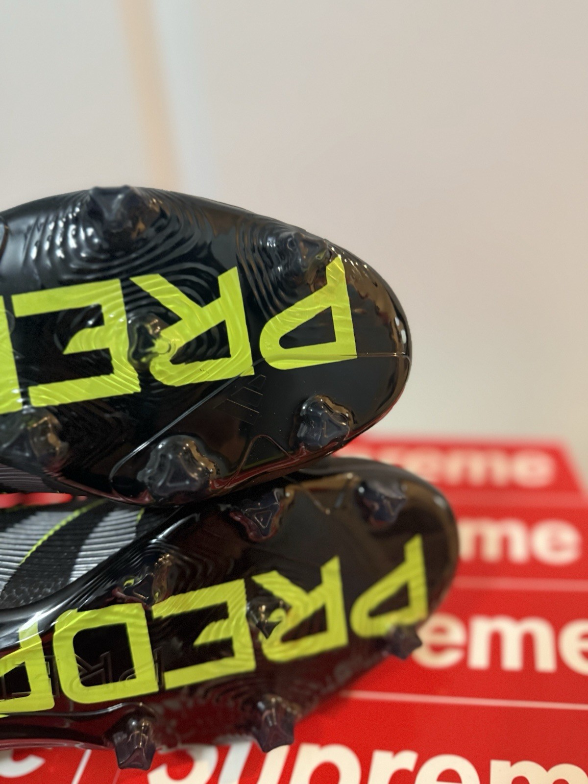 Adidas Predator Pro FG Electric Stealth Pack Soccer Cleats JI1197 Men’s Size 10