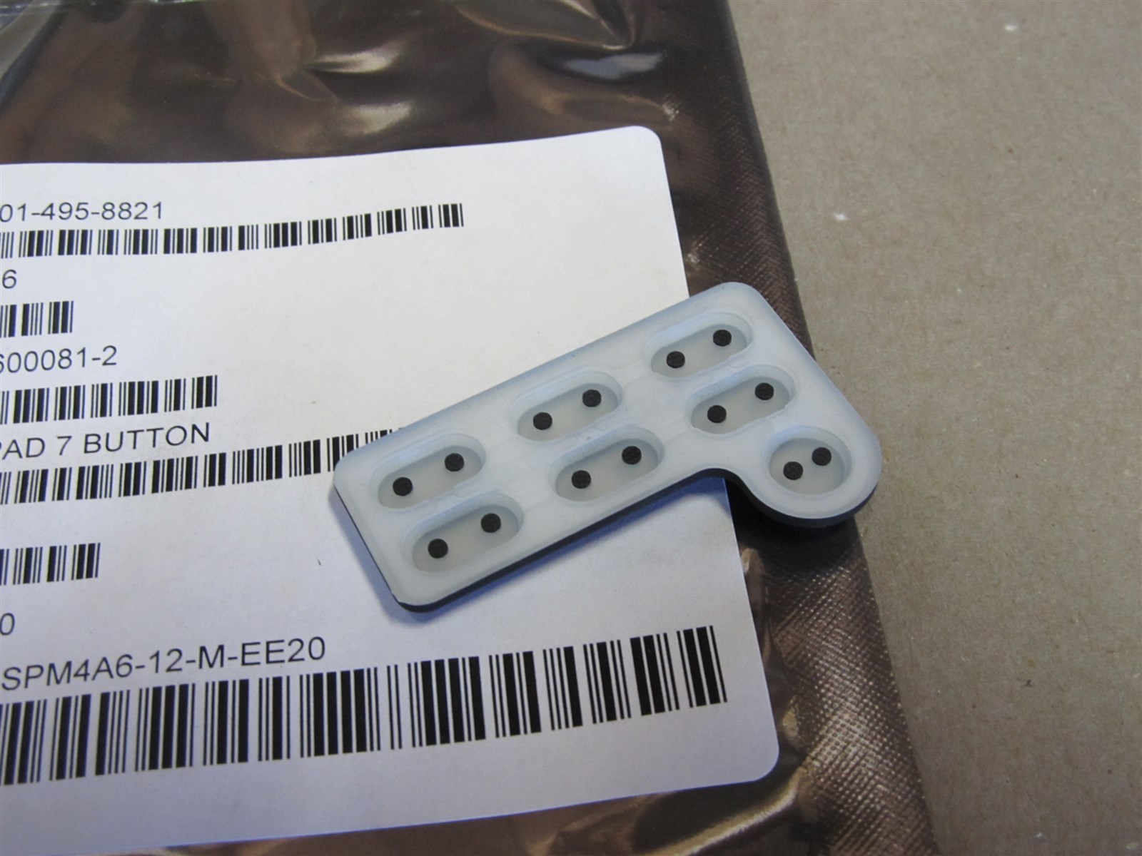 Thales Military Radio AN/PRC-148 / PRC6809 Button Covers OEM Part # 4600081-2