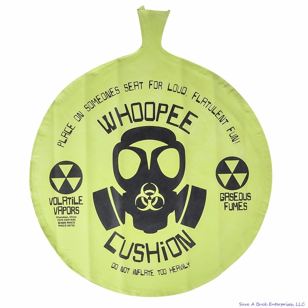 17" MEGA WHOOPEE CUSHION Giant Jumbo Whoopie Maker Gas Joke Fart Sounds BIG TOY