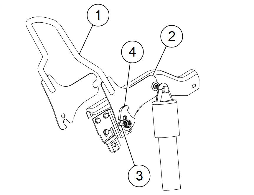 For 97-08 Harley Road King Electra Glide Adjustable Sissy Bar Backrest w/Rack