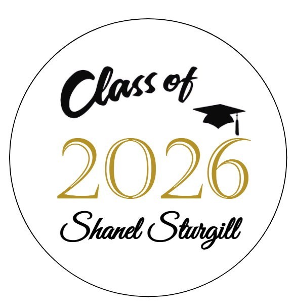 120 Personalized Graduation Class Of 2026 Envelope Seals Favors