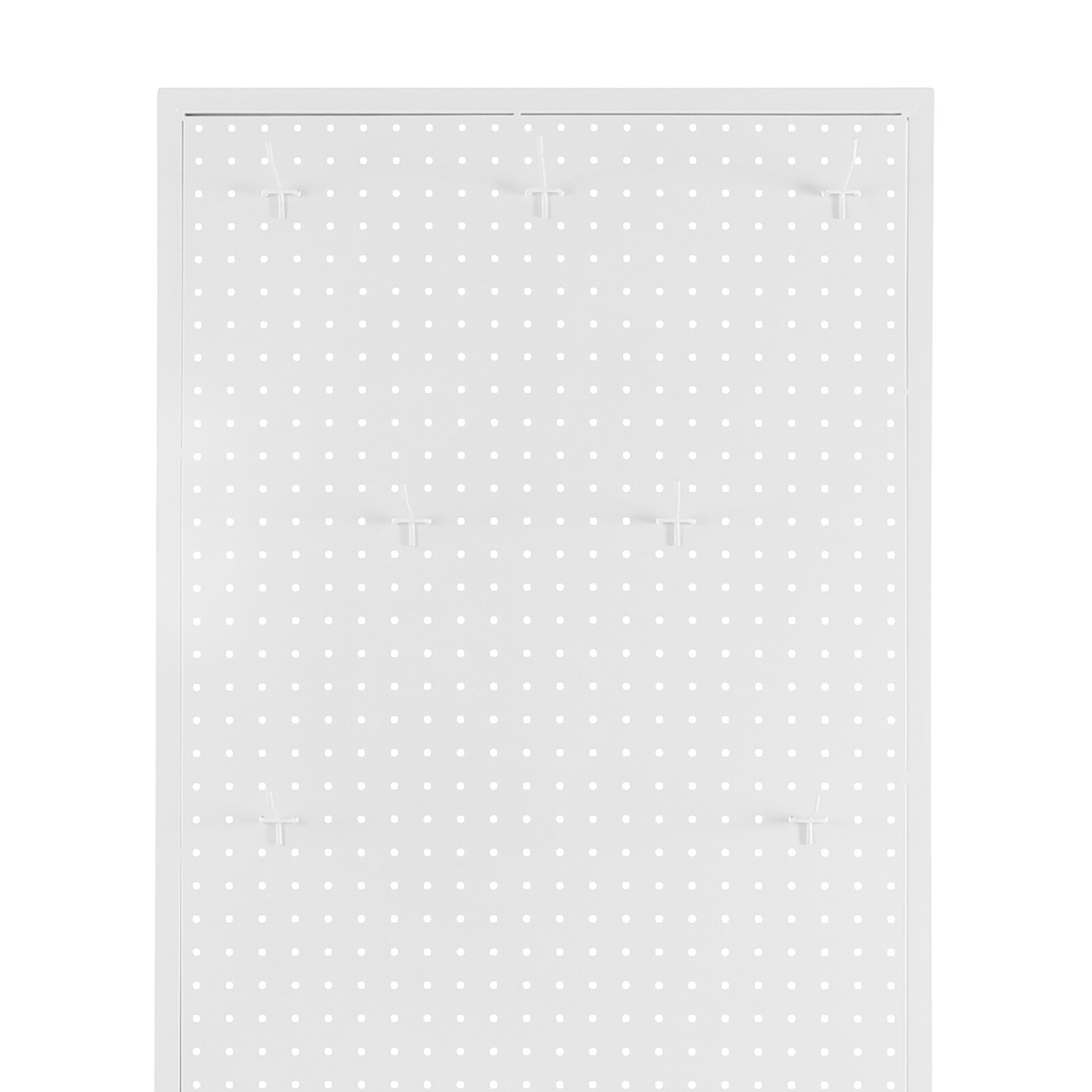 Pegboard Display Stand Retail Display Stand w/ Hooks Craft Fair Display Rack NEW