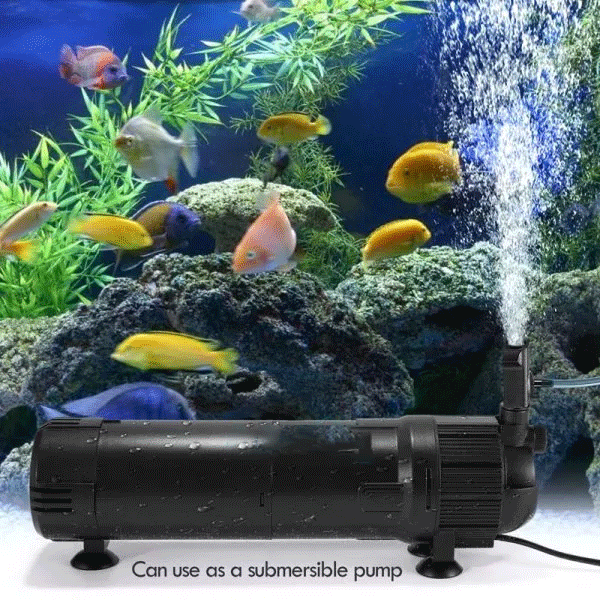 UV Sterilizer Filter Light For Aquarium Fish Pond Tank Clean Lamp Clarifier Pump