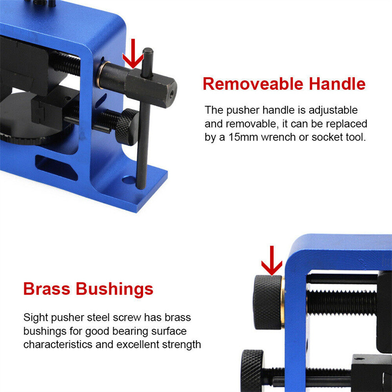 Universal Rear Sight Pusher Tool for Glock Sig Pistol Handgun Semi-Auto Slides