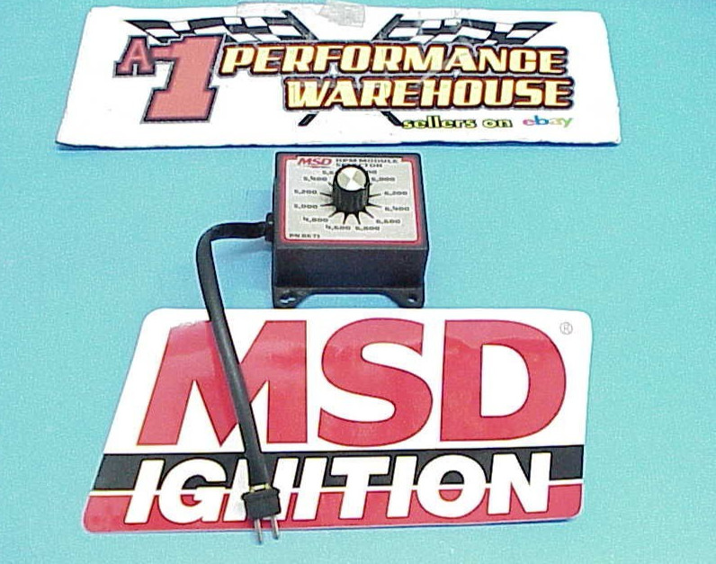 MSD RPM Module Selector Box #8671 NASCAR Xfinity 4600 TO 6800 RPM