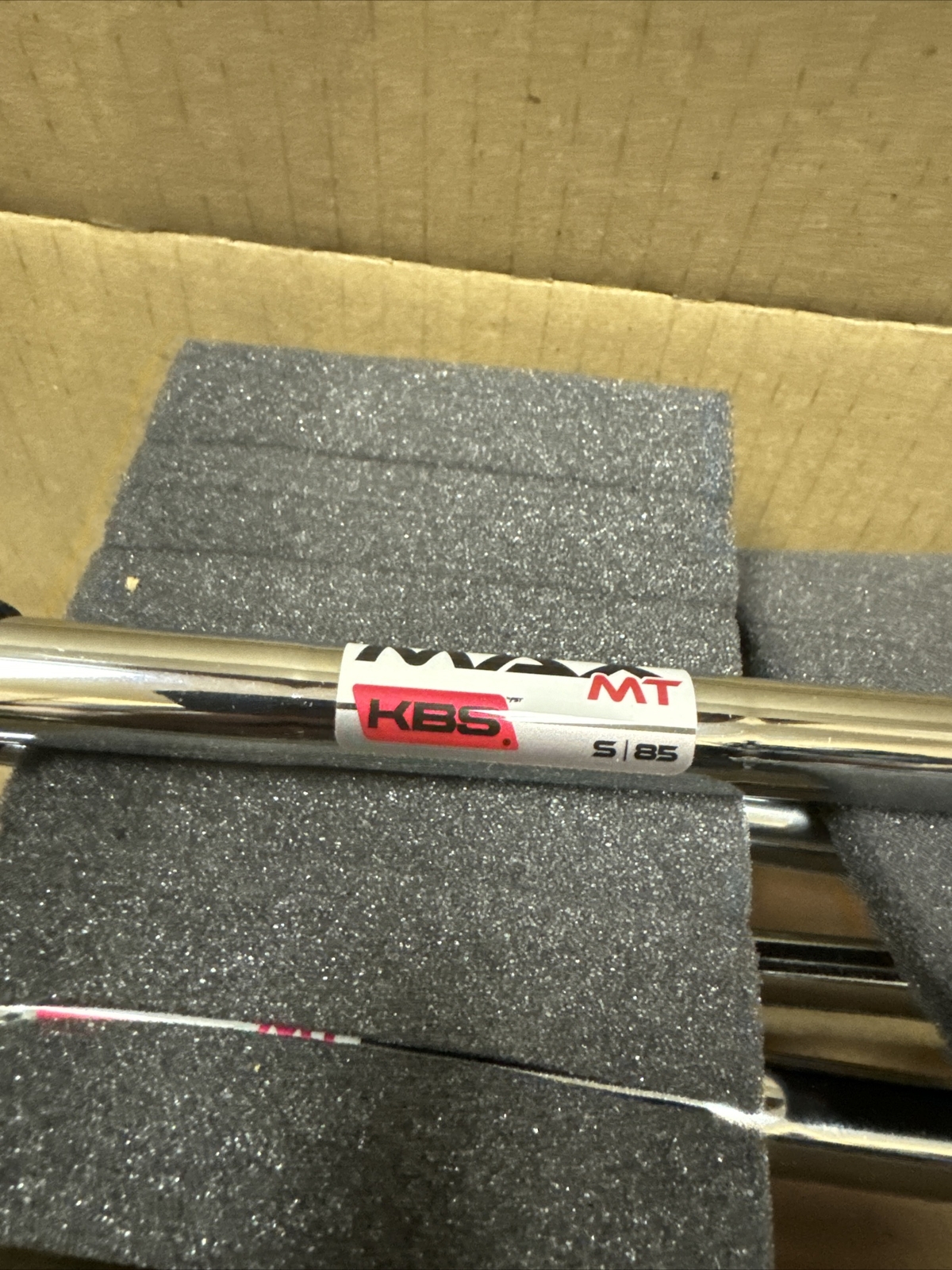 TAYLORMADE STEALTH IRONS 7 PC SET #5-PW,AW KBS MAX MT 85 STL Stiff Flex