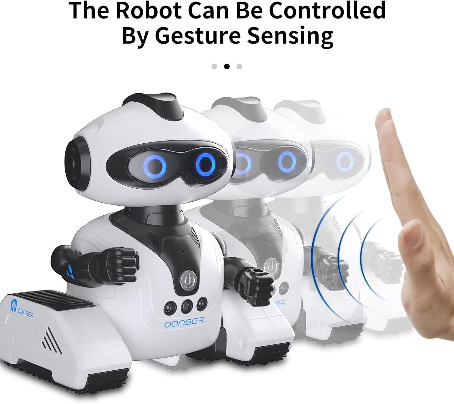 Rechargeable Robot Toy, RC Robot has Gesture Sensing & Voice Recording- NEW