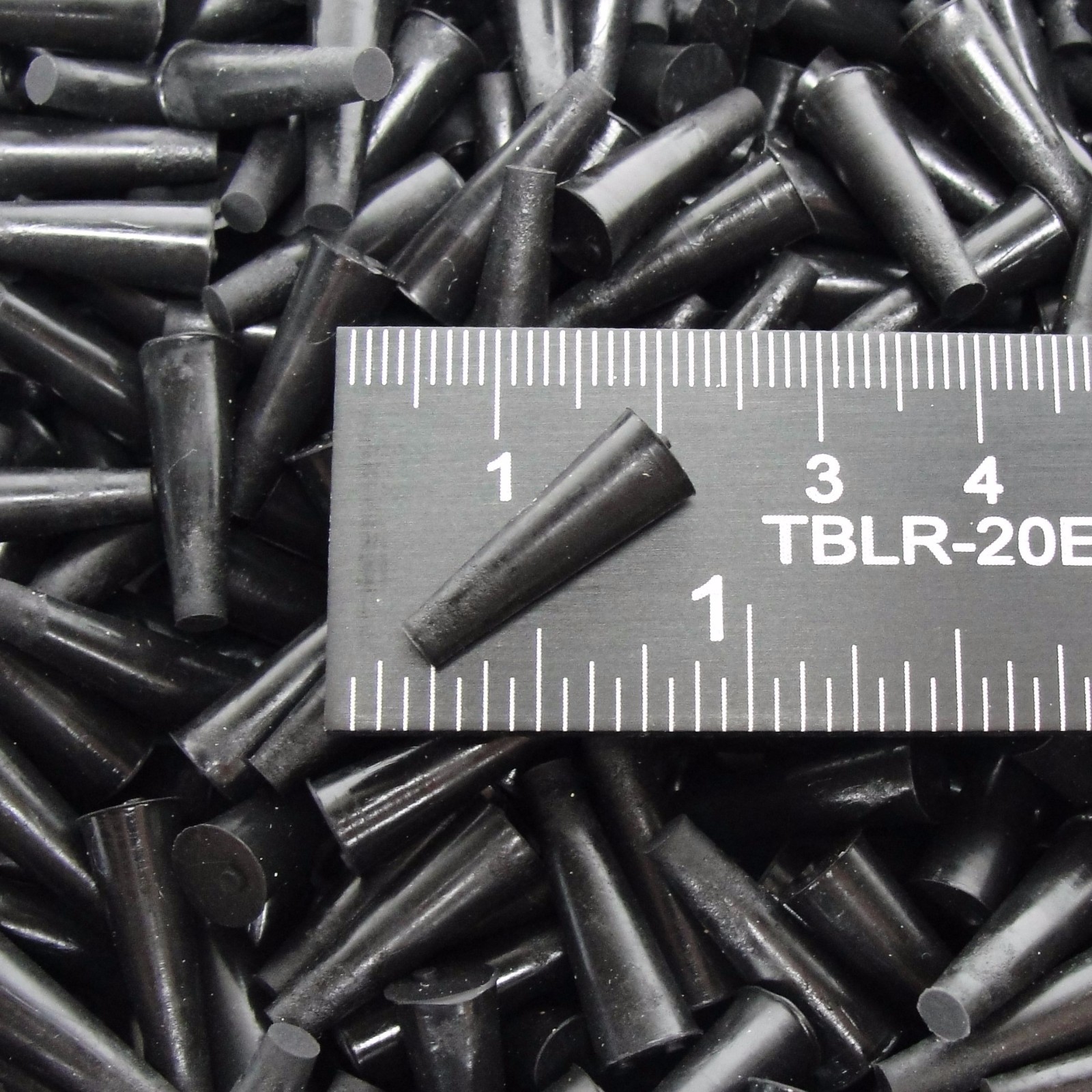 High Temp Masking Supply .125" x .250" STP102 Silicone Rubber Plugs - 250 Pack