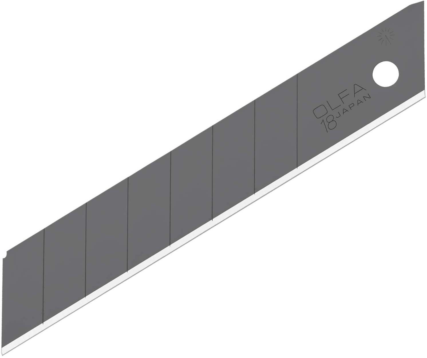 OLFA LBB50K BLACK BLADE 18mm L-TYPE HEAVY DUTY CUTTER JAPAN 50 pieces X 10 SET