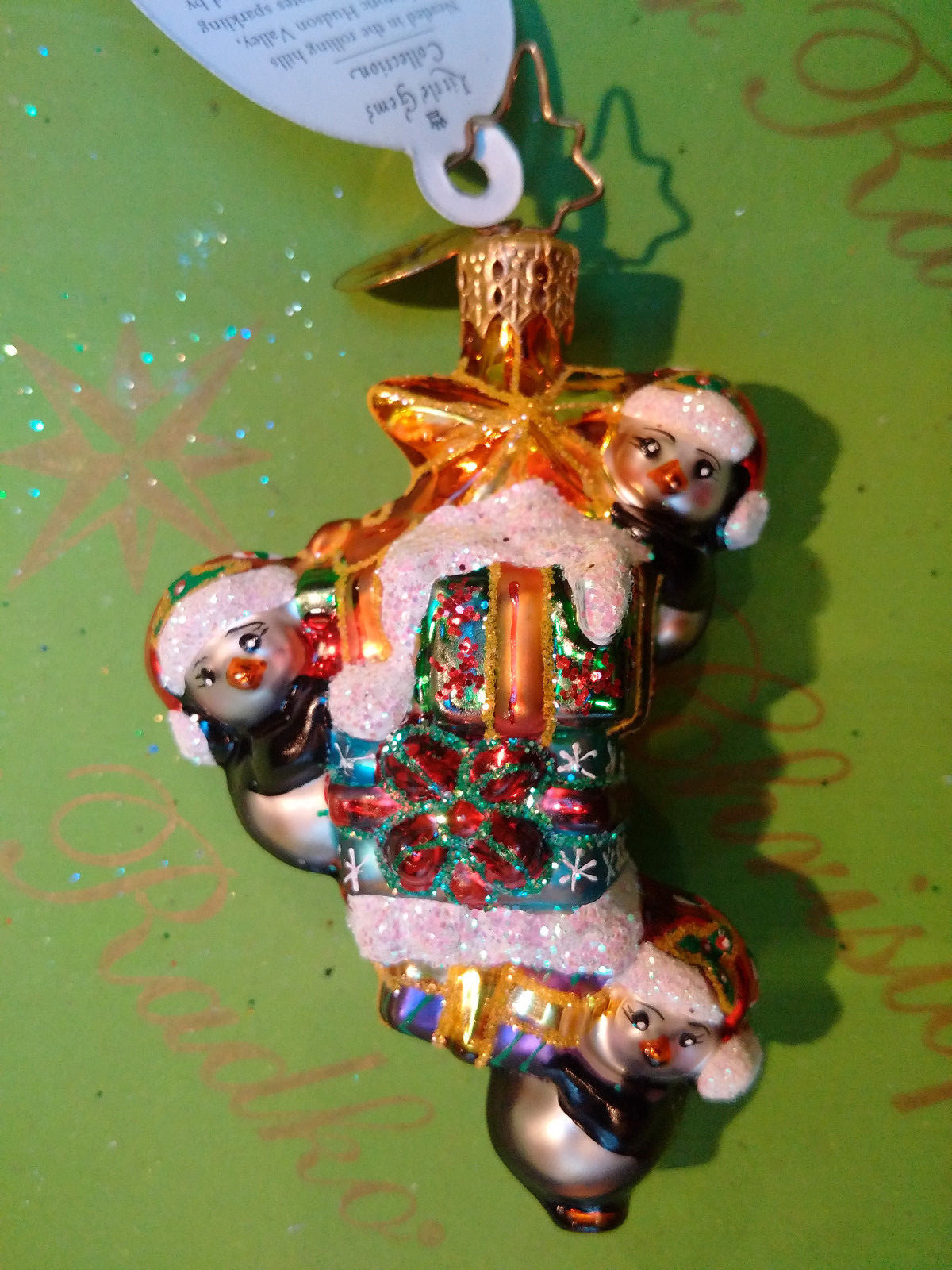 Christopher Radko Three Penny Star Gem Ornament, New Decor