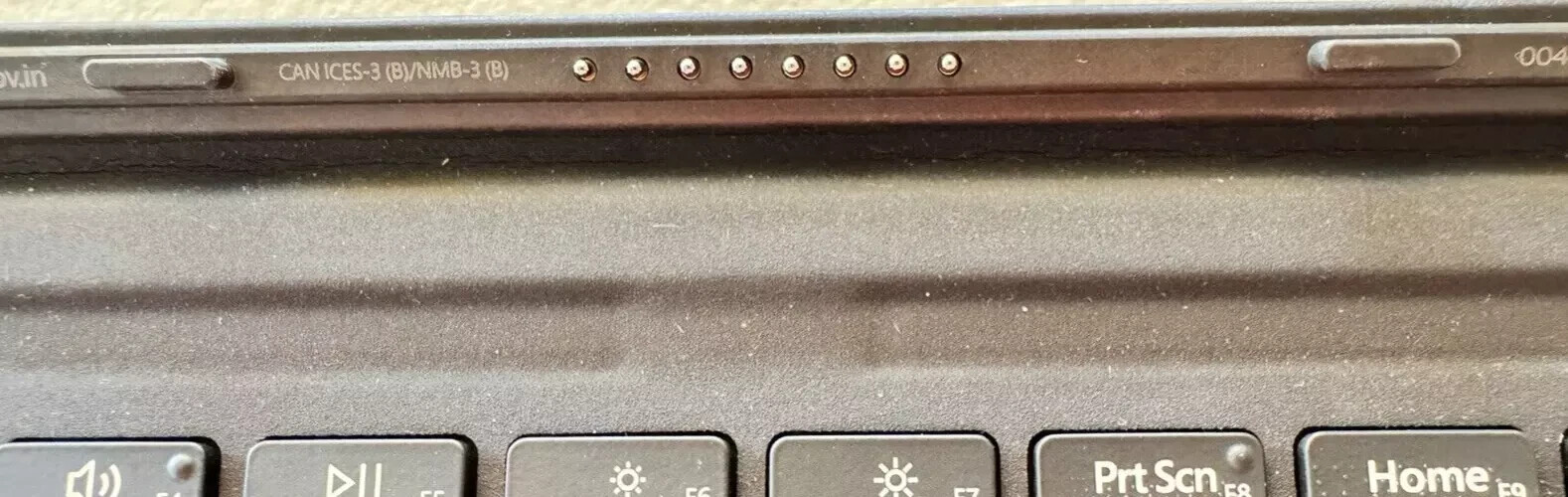 Microsoft Surface Go 2, Go 3, Type Model 1840 Keyboard - Black . OK Condition