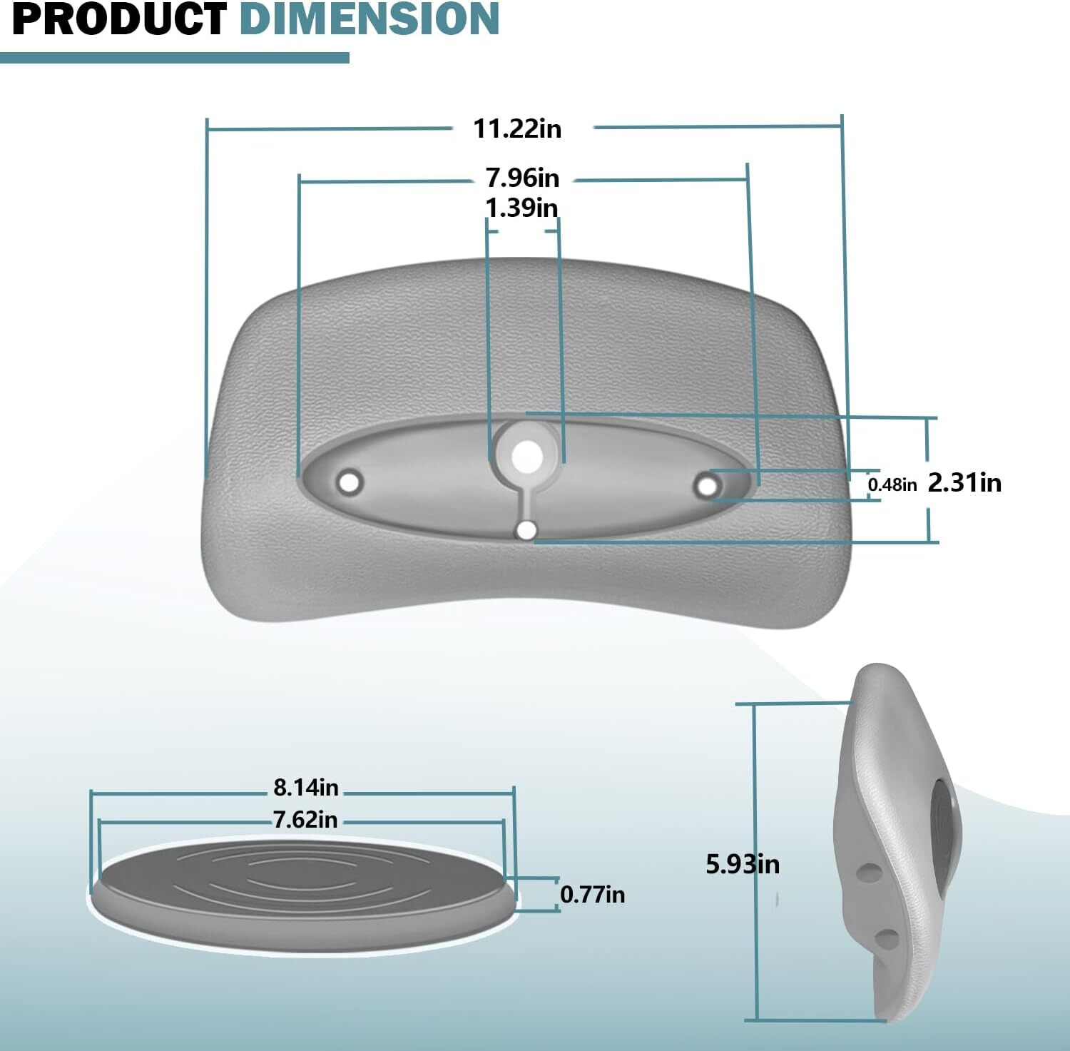 4 Pack 6472-960 Cover Valet Chevron Spa Pillow for Sundance 850 880 Spa 2001-08