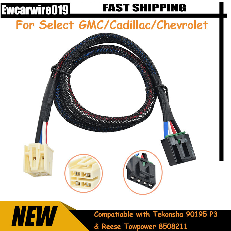 Brake Control Wiring Harness For GMC Chevy Compataible with Tekonsha 90195 P3