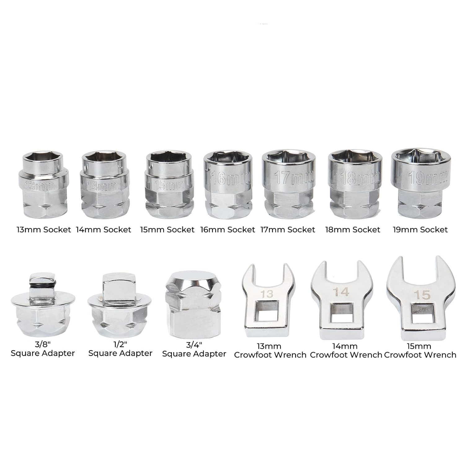 15 Piece Universal Serpentine Belt Tool Kit, Ratcheting Serpentine Leather