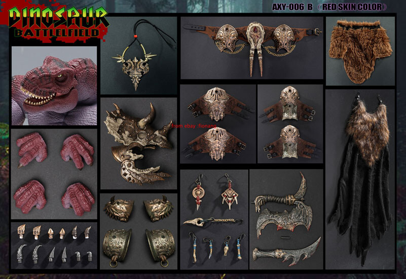 AXYTOYS Dinosaur Battlefield Carnivorous Tribe King Tyrannosaurus Rex IN STOCK