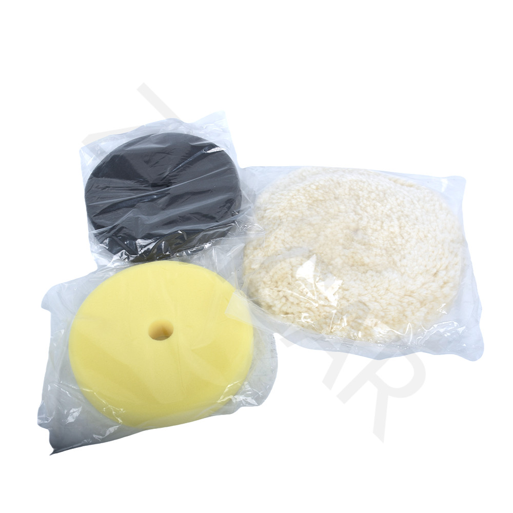 7" Polisher Pads Kit Fits Milwaukee M18 2738-20 49-36-2783 49-36-2784 49-36-2785