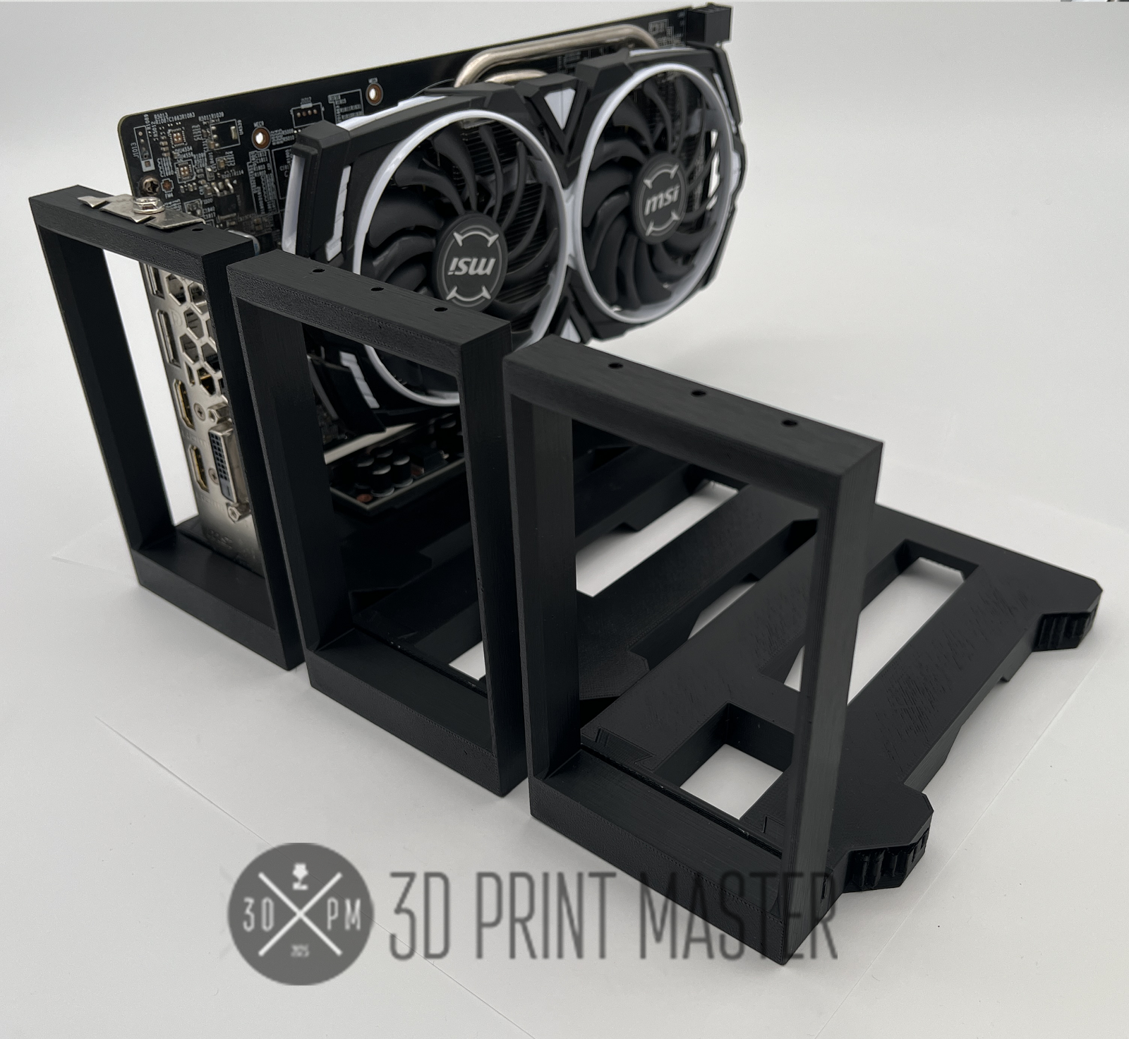 Crypto Mining Motherboard Test Bench + GPU Stand / PC and Test Rig + Screws