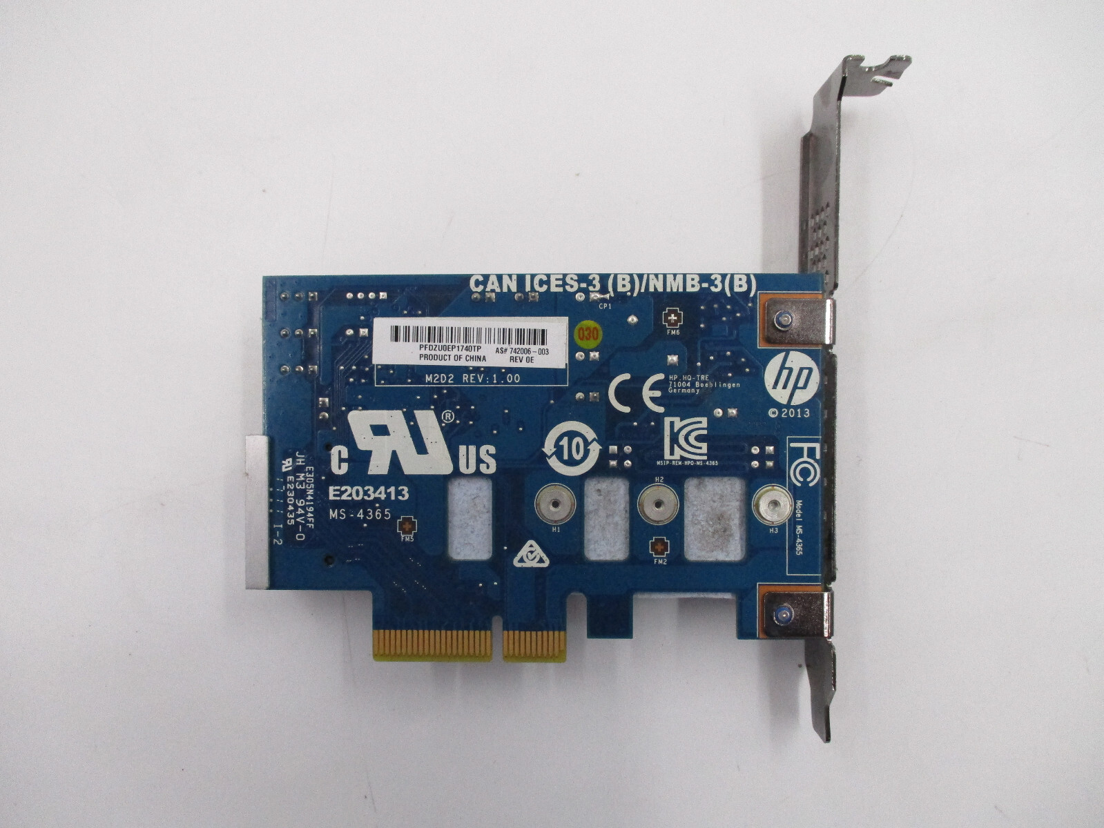 HP Z Turbo Drive G1 G2 SSD M.2 PCIE High Profile With Heatsink P/N: 742006-003