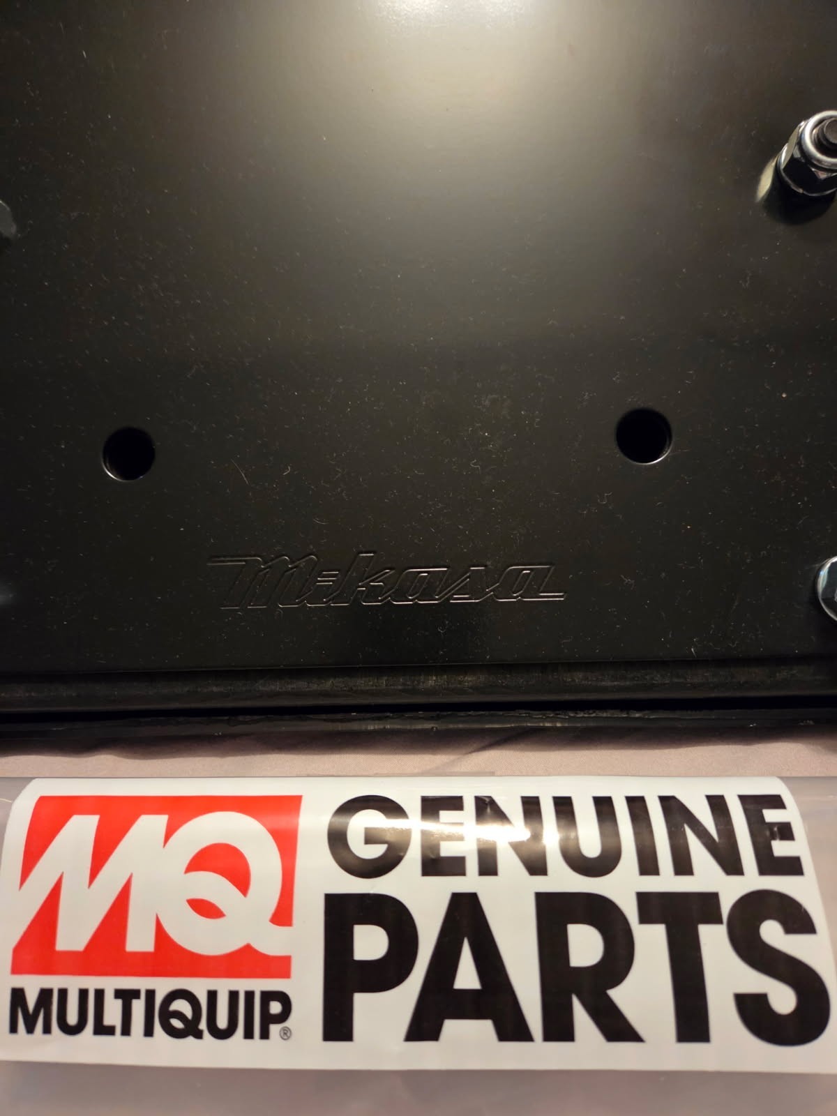 OEM Multiquip Shoe, 11" wood w/ Bolts, Washers MT70-80, MTX70-90 KIT8511S 8511S