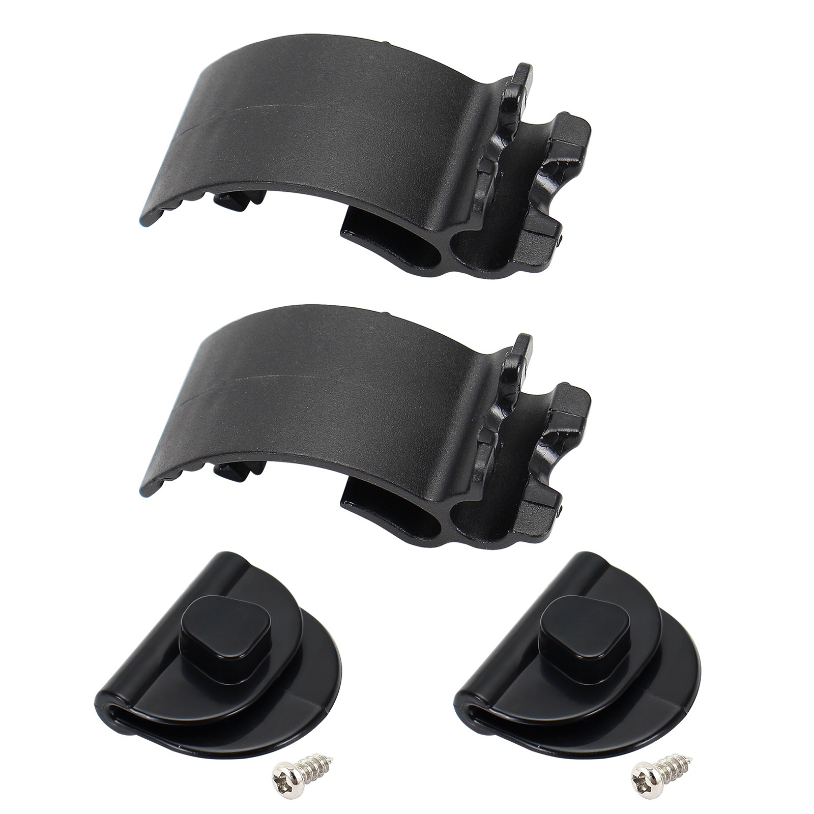 For Harley Sportster XL883 XL1200 Left Side Battery Cover Mount Clips 2004-2013