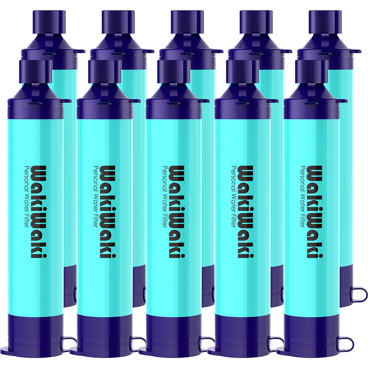 Personal Water Filter Straws Outdoor Emergency Portable Water Filtration 1-10Pcs