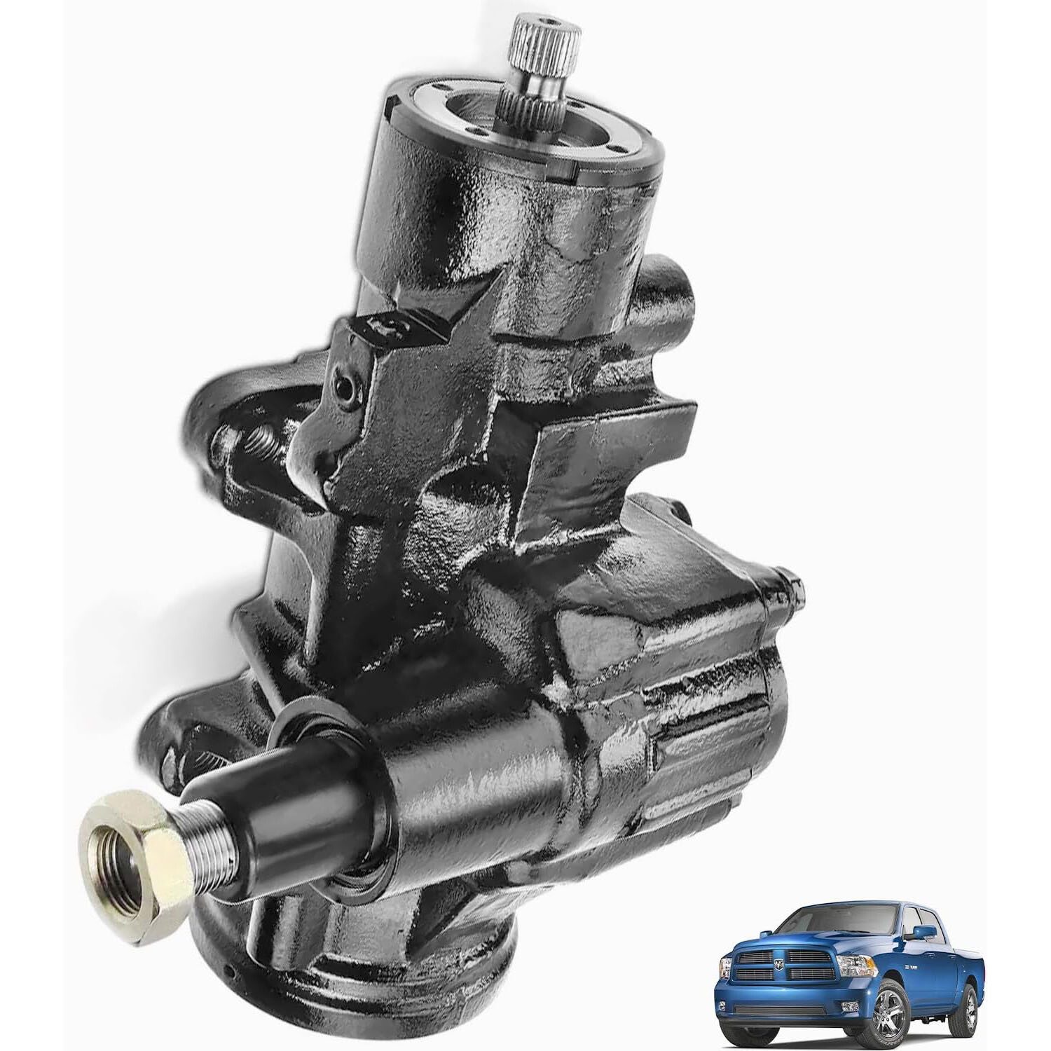 Complete Power Steering Gear Box for Dodge Ram 2500 3500 4000 1997-2002 4WD RWD
