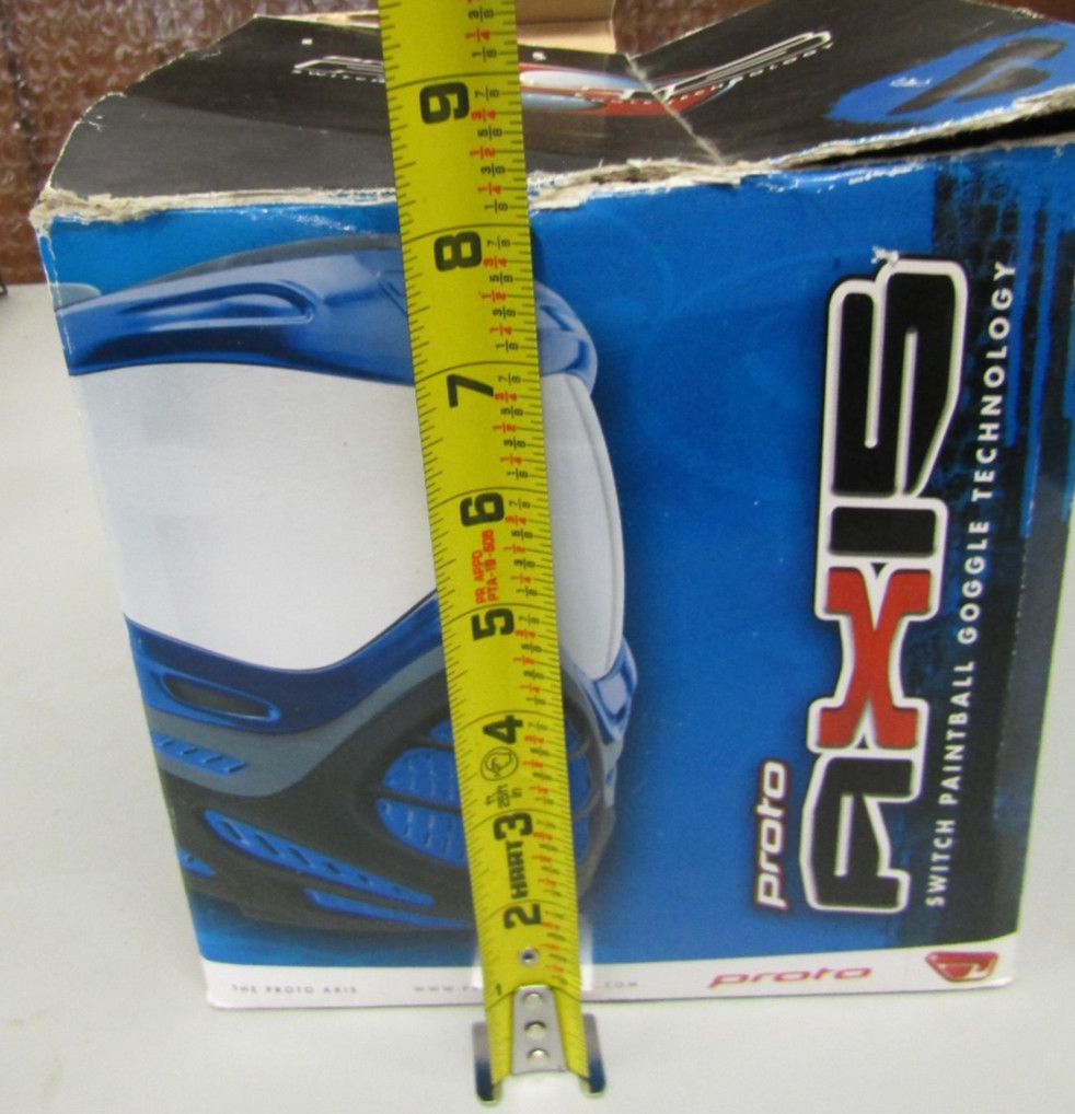 Proto Axis Paintball Mask Goggle - Black/Blue