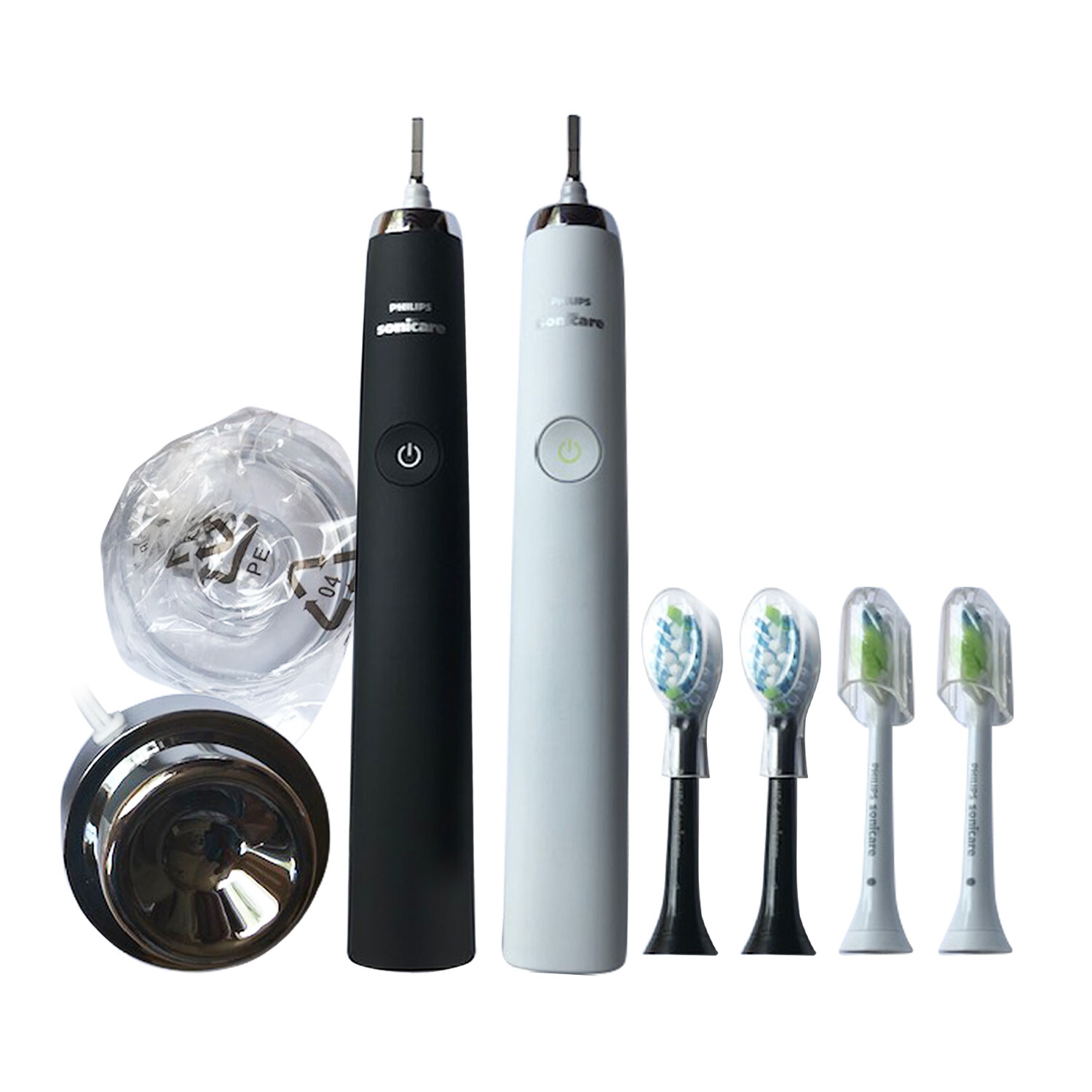 Philips Sonicare DiamondClean DeepClean Kit w/ FREE Head | White/Black | w/o Box
