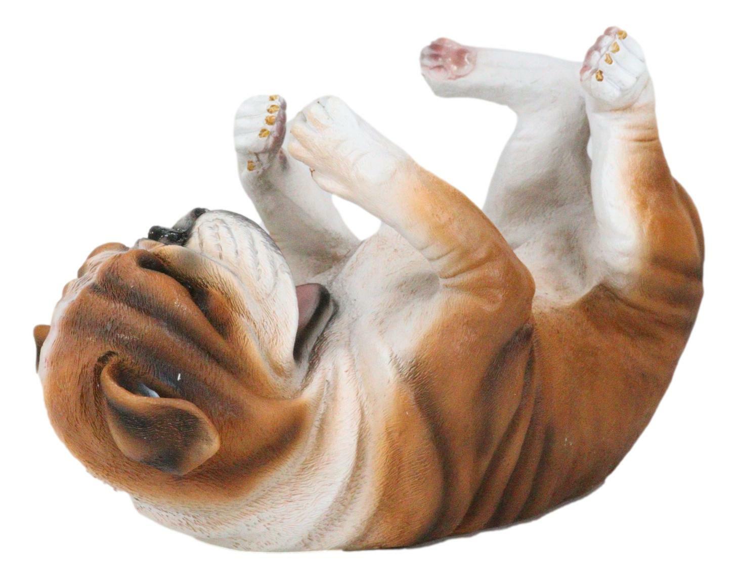 Ebros British Bulldog Canine Dog 10.25" Long Wine Bottle Holder Caddy