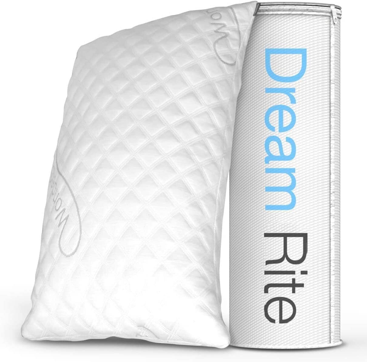 WonderSleep Dream Rite Shredded Memory Foam Pillow - Queen Size, 1 Pack